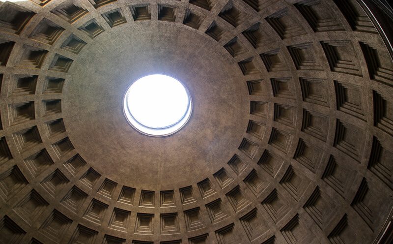the dome of the pantheon