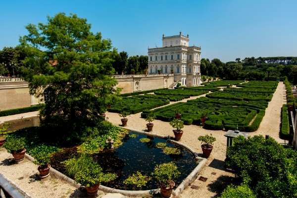 gardens at Villa Doria Pamphili