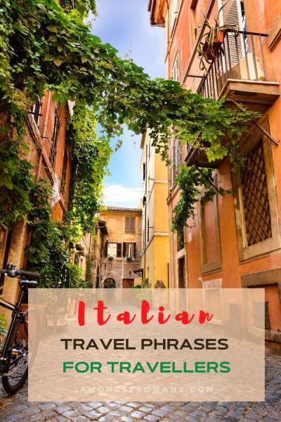 Italian phrases for travellers