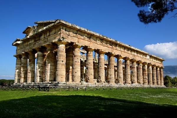 Greek temple in Paestum