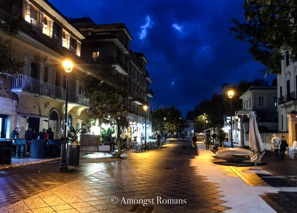 street of Lido di Ostia