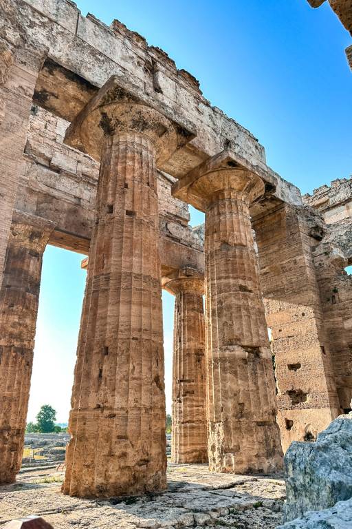 doric columns Paestum