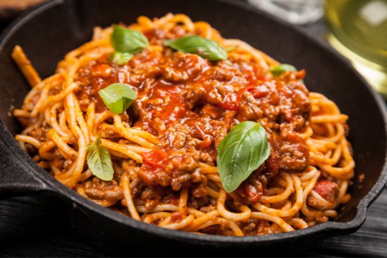 Spaghetti Bolognese is not a dish you will find in Italy
