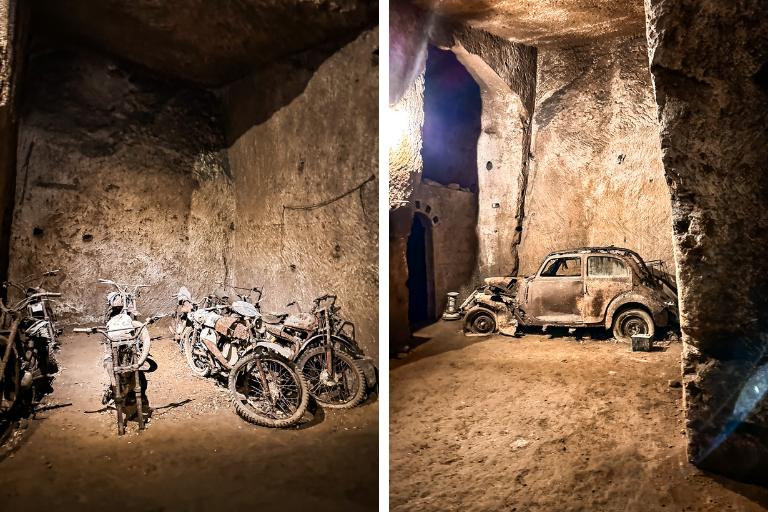 abandoned cars under naples