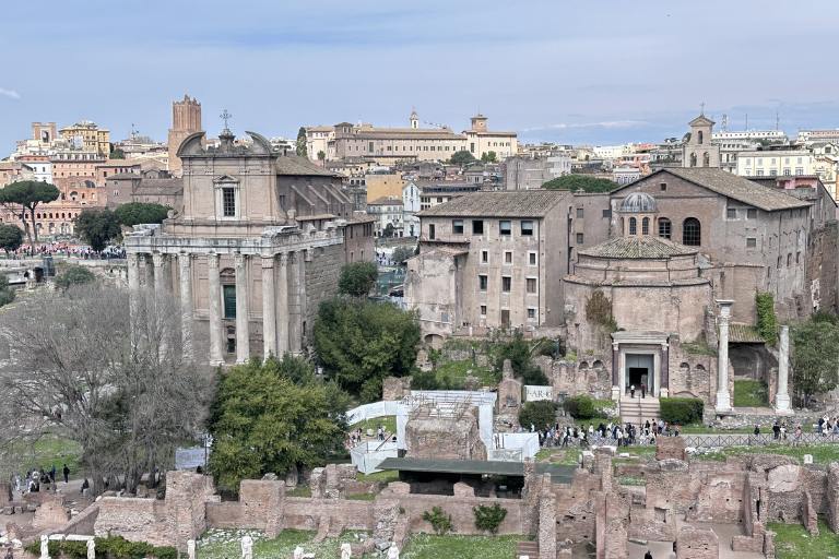 view of the Roman Forum 