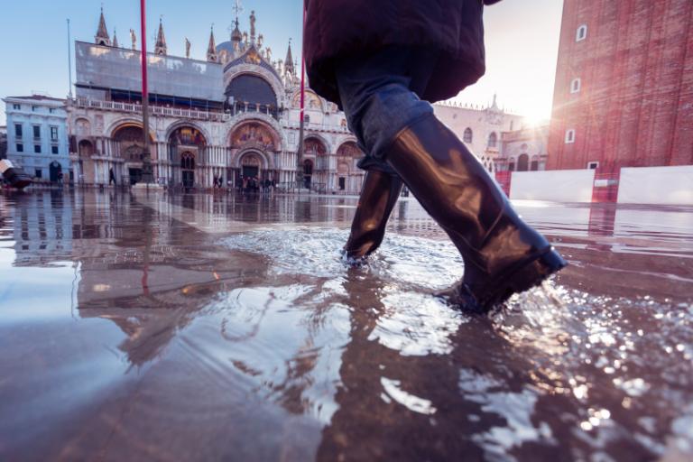 flooded piazza san marco