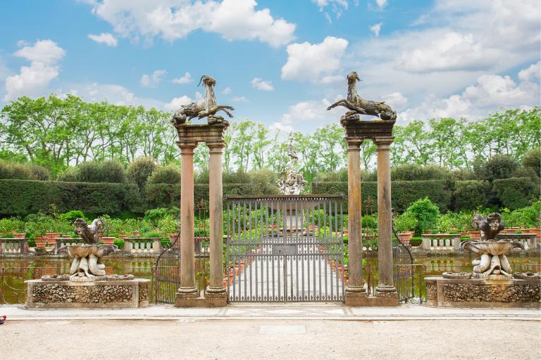 Gates to the Boboli Gardens