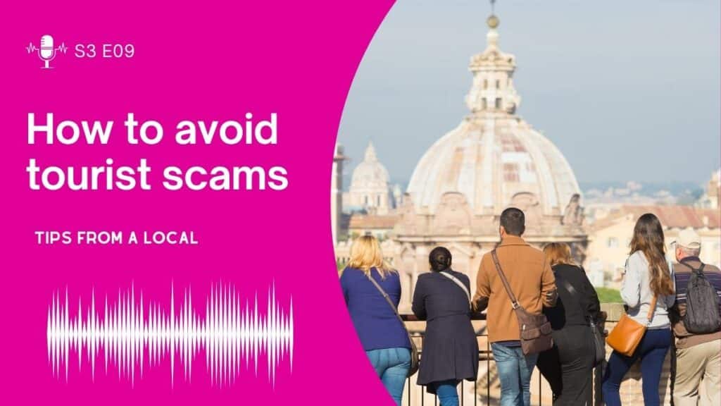 how to avoid tourist scams in italy