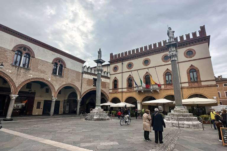 main square in Ravenna