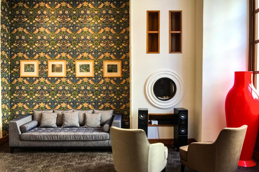 Where to Stay in Rome for First Timers 2 Lobby of a hotel - where to stay in rome for first timers